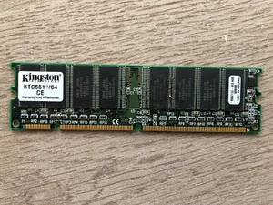 barrette ram DIMM KINGSTON KTC6611-64 64 Mo non testé - Photo 1/2