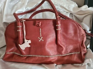 Bolso de hombro/bolso/mano Radley cuero bronceado con doble mango mediano CA111111 - Imagen 1 de 18