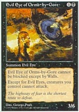 4x Evil Eye of Orms-by-Gore MTG 5th Edition NM Magic Regular