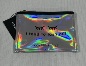 NWT “I Tend To Lash Out” COVERGIRL Cosmetic Makeup Bag - Picture 1 of 4