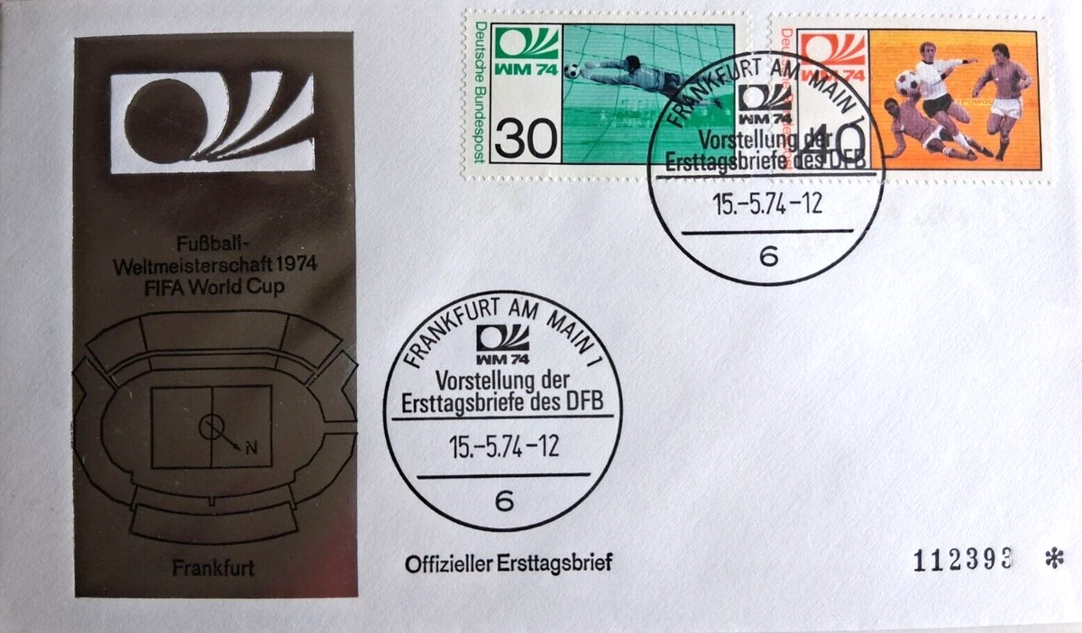 Briefmarke Liechtenstein 606 – Postfrisch, WM 1974, Komplette Ausgabe ** MNH