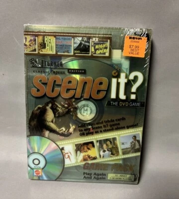 Vintage Scene It DVD Game Turner Classic Movies Edition Game Pack Sealed - Image 1 of 4