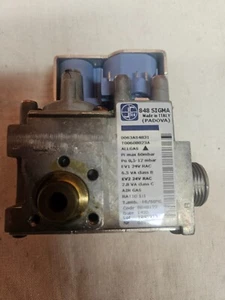 Buderus Gasventil 7736700635, SIT 848 SIGMA 0063AS4831, Code 0848122, 24V - Bild 1 von 5
