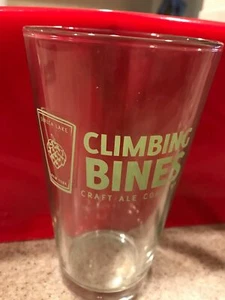 Pint Glass Climbing Bines Craft Ale Company Senaca Lake NY Brand New - Picture 1 of 1