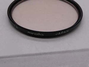 genuine MINOLTA 52mm 1a skylight protective protect UV FILTER F52NA safety - Picture 1 of 3