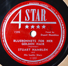 78 tours Stuart Hamblen capots bleus pour ses cheveux dorés / Notre anniversaire Str VG +