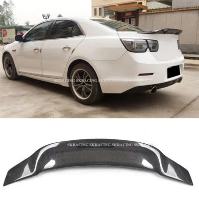 Alerón trasero para Chevrolet Malibu 2013-2015 fibra de carbono maletero ala estilo R labio Foto 1 de 4