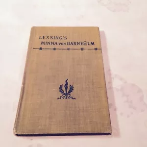 GOTTHOLD LESSING - MINA VON BARNHELM 1899  *FIRST EDITION* - Picture 1 of 6
