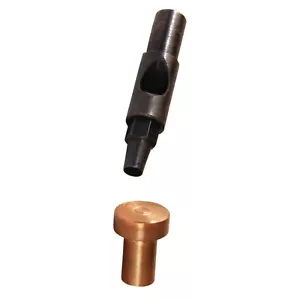 Press Die Hole Punch 3993-00 Tandy in pelle - Foto 1 di 2