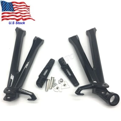 Soporte estriberas trasero pasajero motocicleta para Suzuki GSXR600/750 2011-2020 K11 Foto 1 de 4