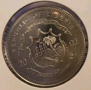 Holograma Monedas Liberia America ́s Heritage 10 Dólares Placa Pulida - Imagen 1 de 2