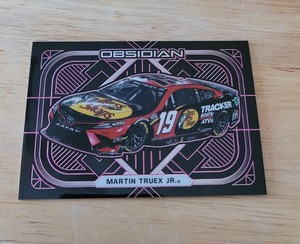 MARTIN TRUEX JR 2022 Panini Chronicles Racing Obsidian Pink #ed 2/25 