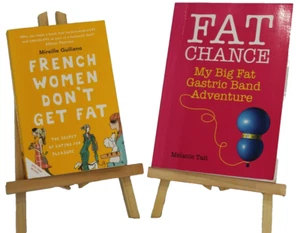 Fat Chance: My Big Fat Gastric Band Adventure + French Women Don't Get Fat Book - Picture 1 of 24