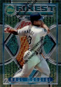 1995 Topps Finest #1 RAUL MONDESI Dodgers