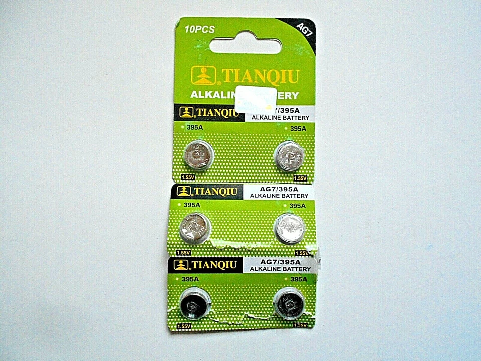 6 - Tianqiu Alkaline AG7/395A  1.55V batteries  - Image 1 of 1