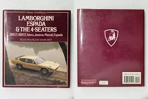 Jean-Francois Marchet Lamborghini Espada and the 4-Seaters 1985 Osprey Hardcover - Picture 1 of 24