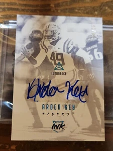 2018 Panini Luminance Rookie Ink #4 Arden Key Raiders AUTO #'d /25 - Picture 1 of 4