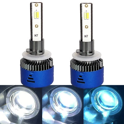 880 10000K LED Kit Fog Light Bulb Switchback 6K 8K 10K White Blue + Strobe Light - Image 1 of 4