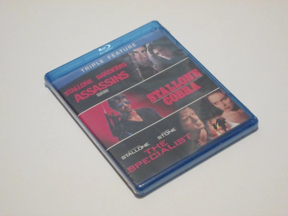 Assassins/Cobra/The Specialist (Blu-ray Disc, 2012, 3-Disc Set)