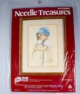 Kit cucitura Aghi Tesori Jan Hagara Collezionismo Betsy 10x14 pollici 1979 NUOVO - Foto 1 di 2
