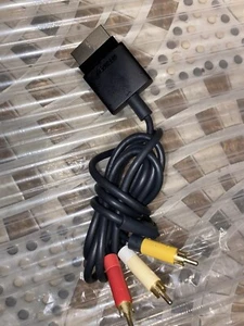 Genuine Xbox 360 Composite to RCA AV Cable - Picture 1 of 2