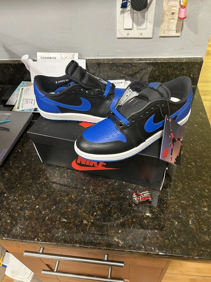 Air Jordan 1 Retro '85 OG Low Royal Talla 9 Foto 1 de 3