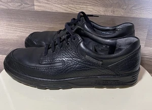 Mephisto Zapatos de Cuero Negro Para Hombres EE. UU. Talla 12 Caoutchouc Bolsa de Aire Amortiguador - Imagen 1 de 10