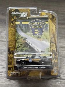 Greenlight County Roads 2008 Ford Crown Victoria Indiana State Police Scarce - Picture 1 of 6