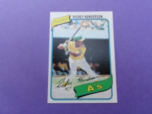 1980 Topps #482 Rickey Henderson RC ROOKIE HOF NM/MT - Picture 1 of 4