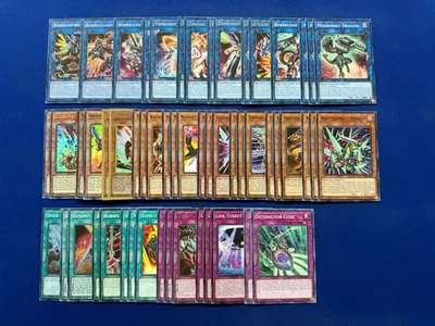 Yu-Gi-Oh! VRAINS - Ryoken Kogami's Complete Rokket & Borrel Dragon Link Deck - Image 1 of 4