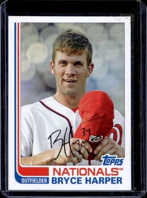 2013 Topps Archives Bryce Harper #100 Nationals - Image 1 of 2