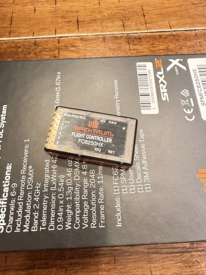 Система управления вертолетом Spektrum FC6250HX Flybarless SPMFC6250HX - Изображение 1 из 1