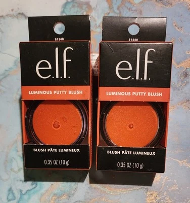 e.l.f. Luminous Putty Blush 0.35oz *Isla Del Sol* Putty-to-Powder Set Of 2 - Image 1 of 3