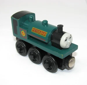 Thomas & Friends Wooden Railway Peter Sam Train Tank Engine - Picture 1 of 5