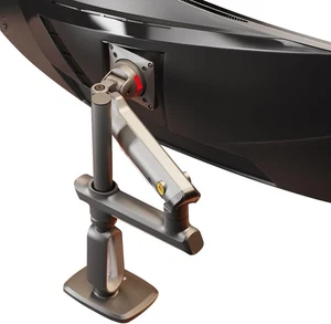 Gaming Monitor-Arm for Flat/Ultrawide/Curved Monitors 27 to 50 inch, Heavy Duty - Picture 1 of 7