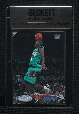 BAS 1998-99 Topps Stadium Club Felipe Lopez #215 Seal of Authenticity Rookie RC - Image 1 of 2