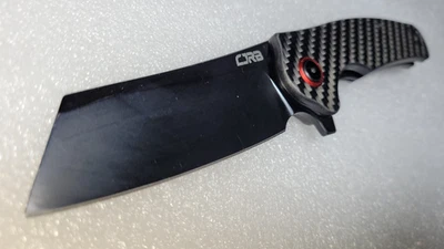 CJRB CUTLERYPocketknife Crag (J1904) AR-RPM9 Powdercoated Steel/All Black No Box - Image 1 of 4
