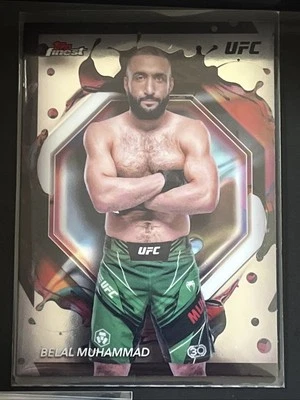 2024 Topps Finest UFC - Rare Belal Muhammad #257 - Image 1 of 2