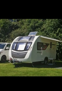 Excellent condition 2 berth Sterling Eccles Sport caravan 2014, with motormover - Picture 1 of 11
