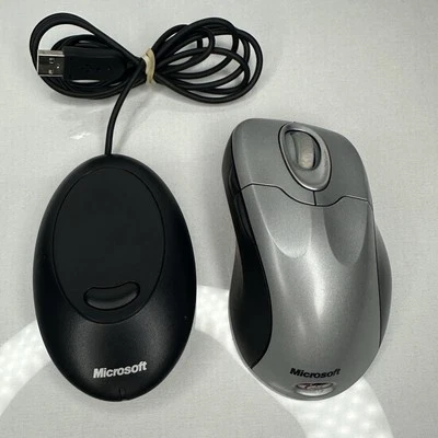 Microsoft Wireless Intellimouse Explorer 2.0 1007 Silver - TESTED - Image 1 of 4