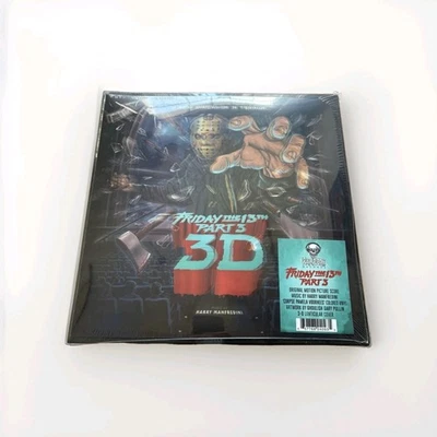 Friday The 13th III 3D Horror Soundtrack OST Colored Vinyl LP Waxwork Records - Image 1 of 4