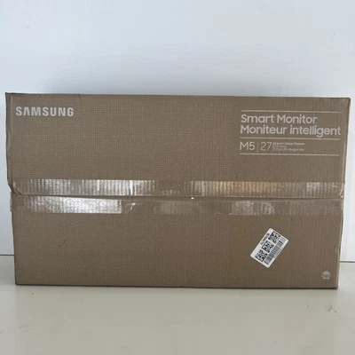 Samsung 27 Inch Smart Monitor M5 M50D FHD HDR10  w/ Speakers 4ms 3000:1 NIB - Image 1 of 4