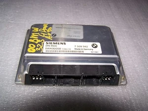 99 00 BMW E46 Z3 Engine Computer DME ECU ECM 323i 328i 323ci 7509942 - Picture 1 of 8