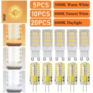 5-20PCS LED Corn Bulbs G4 G9 E12 3W 4W Daylight Ceiling Fan Lamp Landscape Light - Picture 1 of 14