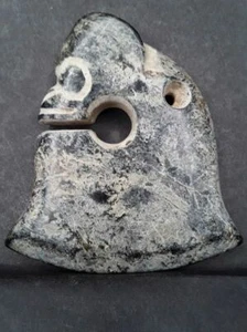 Hongshan nephrite Jade Zhulong pig dragon ax Pendant - Picture 1 of 10