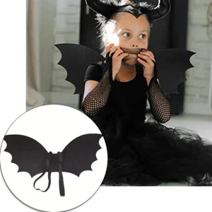 Halloween Bat Wings Cape Devil Wings Fancy Dress Costume Cosplay Accessory - Picture 1 of 12