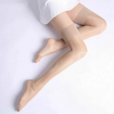 Meias-calças femininas transparentes coxa alta meias longas frete grátis para extra - Imagem 1 de 4