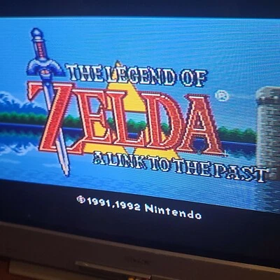 Legend of Zelda: A Link to the Past (Super Nintendo SNES 1992) *TESTED*Authentic - Image 1 of 4