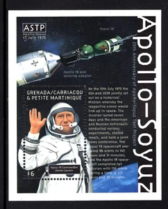 Granada Carriacou & Petite Martinique 2000 Apollo-Soyuz Space SCV-$5,0 x45893 - Imagen 1 de 1