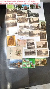 Postkarten Lot 6A, ~Early Christmas, England, Germany, West Point etc ~28 Teile Lot - Bild 1 von 21